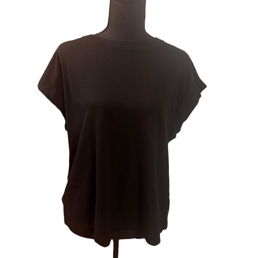 Womens black a new day sleeveless top size L